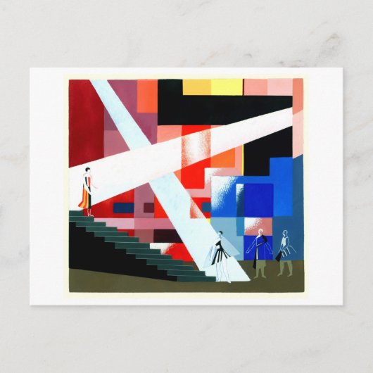 Alexandra Exter Feestdagenkaart (Voorkant)