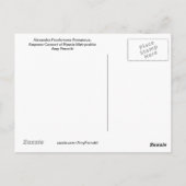 Alexandra Feodorovna Romanova Matryoshka-Briefkaar Briefkaart (Achterkant)