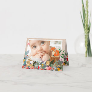 Alexandra Folded Foto Hartelijk dank Bedankkaart