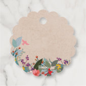 Alexandra Scalloped Favor Tag Bedankjes Labels (Achterkant)