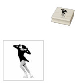 Alexandra Trusova Frida Rubberstempel (Gestempeld)