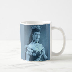 Alexandra van Denemarken, prinses blauw Koffiemok