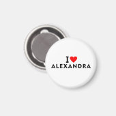 Alexandra Zuid-Afrika liefde stad hart graag reize Magneet (Voorkant / Achterkant)