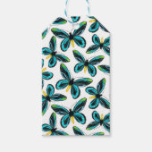 Alexandra's vogelvleugelvlinder cadeaulabel (Voorkant)