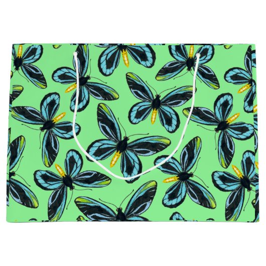 Alexandra's vogelvleugelvlinder groot cadeauzakje (Voorkant)