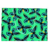 Alexandra's vogelvleugelvlinder groot cadeauzakje (Achterkant)