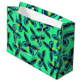 Alexandra's vogelvleugelvlinder groot cadeauzakje (Voorkant Gekanteld)