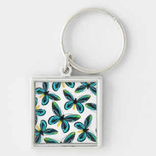 Alexandra's vogelvleugelvlinder sleutelhanger
