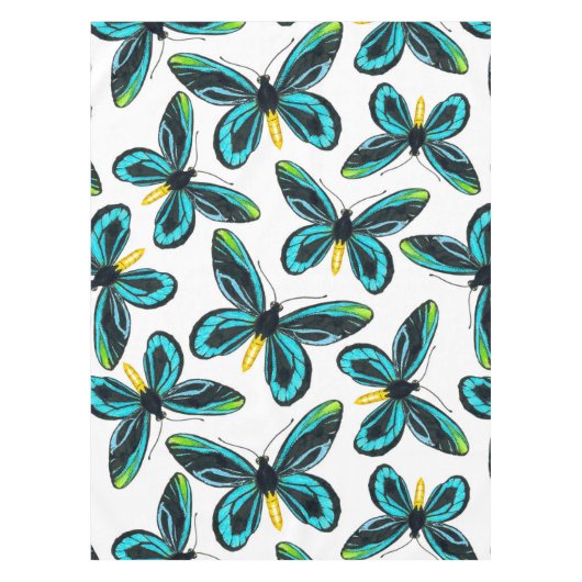 Alexandra's vogelvleugelvlinder tafelkleed (Voorkant)