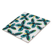 Alexandra's vogelvleugelvlinder tegeltje (Zijkant)