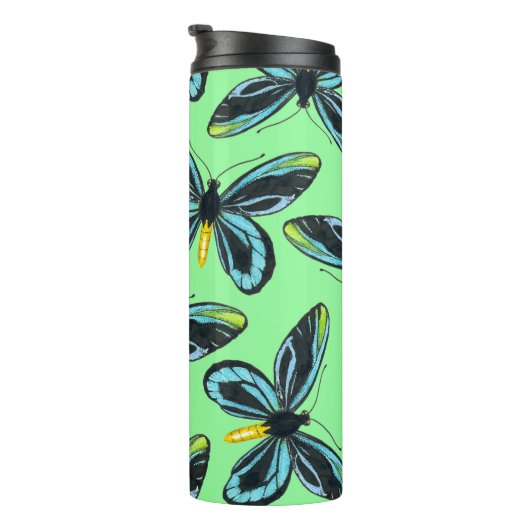 Alexandra's vogelvleugelvlinder thermosbeker (Geroteerd rechts)