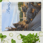 Alexandre 3. Parijs. Frankrijk. keukenhanddoek (Gevouwen)