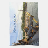 Alexandre 3. Parijs. Frankrijk. keukenhanddoek (Verticaal)