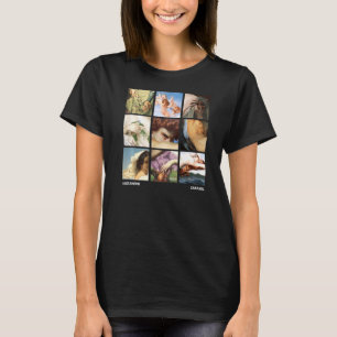 Alexandre Cabanel Famous Paintings Grid T-shirt