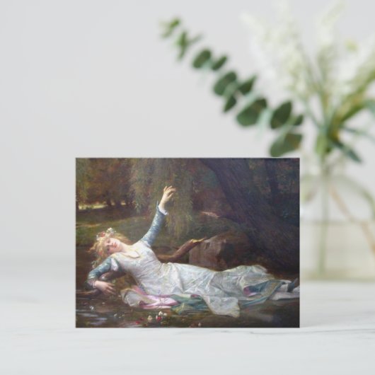 Alexandre Cabanel - Ophelia Briefkaart (Staand voorkant)