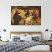 Alexandre cabanel Premium Wrapped Canvas (gloss) Afdruk (Insitu (Slaapkamer))