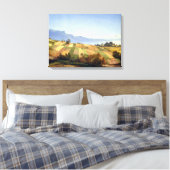Alexandre Calame Zwitsers landschap Canvas Afdruk (Insitu (Slaapkamer))