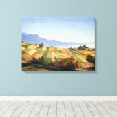 Alexandre Calame Zwitsers landschap Canvas Afdruk (Insitu (Houten vloer))