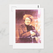 Alexandre Dumas Briefkaart (Voorkant / Achterkant)
