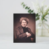 Alexandre Dumas Briefkaart (Staand voorkant)