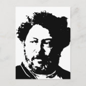 Alexandre Dumas Briefkaart (Voorkant)