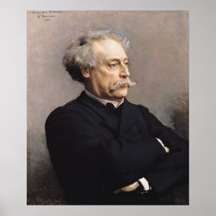 Alexandre Dumas Fils 1886 Poster