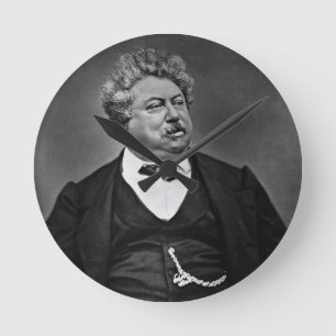 Alexandre Dumas pere (1802-70) uit 'Galerie Cont' Ronde Klok