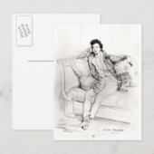 Alexandre Dumas Pere Briefkaart (Voorkant / Achterkant)