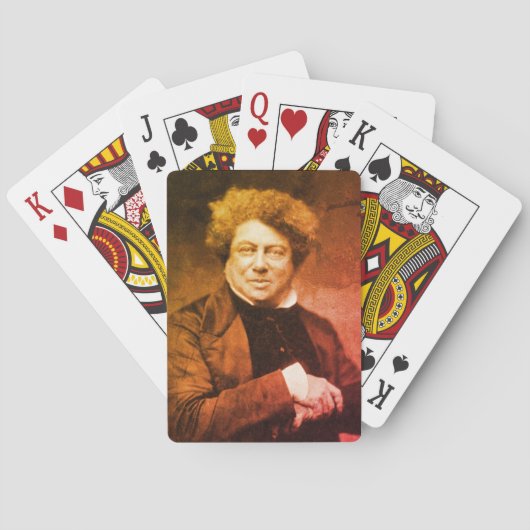 Alexandre Dumas  Pokerkaarten (Achterkant)