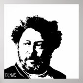 Alexandre Dumas Poster (Voorkant)
