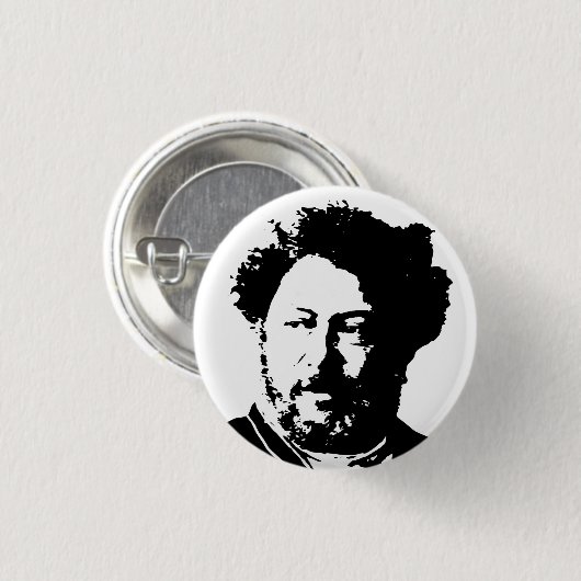 Alexandre Dumas Ronde Button 3,2 Cm (Voorkant /achterkant)
