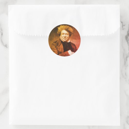 Alexandre Dumas  Ronde Sticker (Tas)