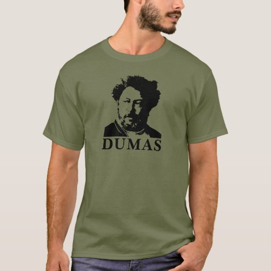 Alexandre Dumas T-shirt (Voorkant)