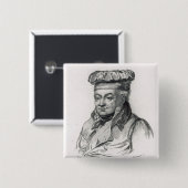 Alexandre Grimod de la Reyniere Vierkante Button 5,1 Cm (Voorkant /achterkant)