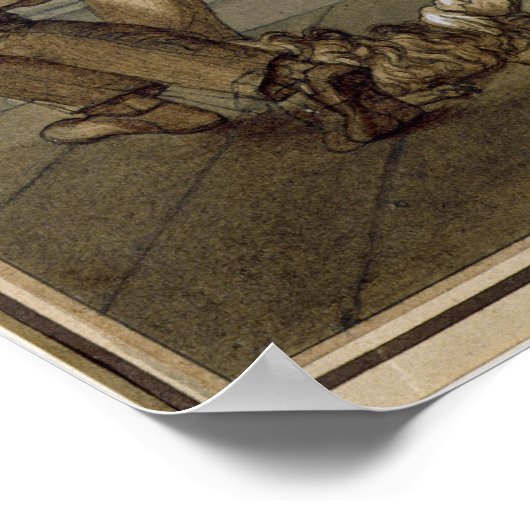 Alexandre Lenoir tegen de vernietiging Poster (Hoek)