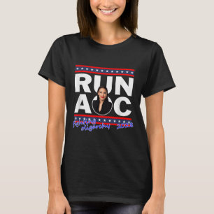Alexandria 2028 AOC voor President 2028 T-shirt
