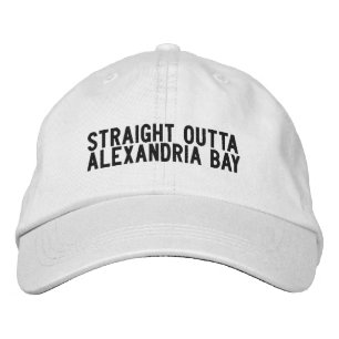 ALEXANDRIA BAY Nieuwe Hoed uit New York Geborduurde Pet