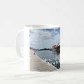 Alexandria Bay NY Koffiemok (Voorkant links)