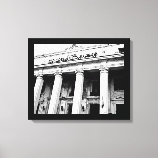 Alexandria Building Canvas Afdruk (Voorkant)