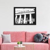 Alexandria Building Canvas Afdruk (Insitu (Woonkamer))