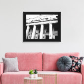 Alexandria Building Canvas Afdruk (Insitu (Woonkamer))