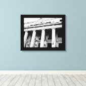 Alexandria Building Canvas Afdruk (Insitu (Houten vloer))