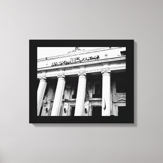 Alexandria Building Canvas Afdruk (Voorkant)