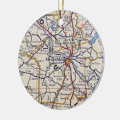 Alexandria LA Kerstornament Keramisch Ornament (Links)