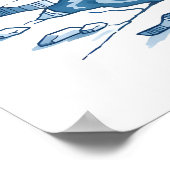 Alexandria Lighthouse Coastal Scene Travel Poster (Hoek)