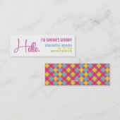 ALEXANDRIA MONROE CALLING CONTACTKAARTJE (Voorkant / Achterkant)