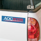 Alexandria Ocasio-Cortez AOC 2028 Bumpersticker (Op Truck)