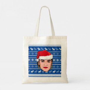 Alexandria Ocasio-Cortez (AOC) Kerstmis Tote Bag