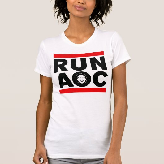 Alexandria Ocasio Cortez AOC shirt (Voorkant)