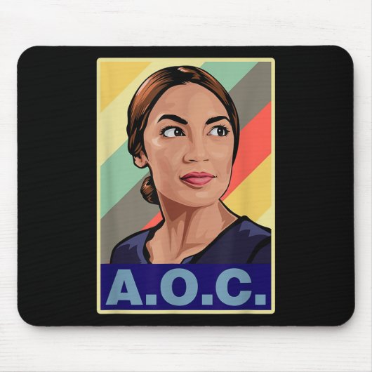 Alexandria Ocasio-cortez eerste Vrouw president Muismat (Voorkant)